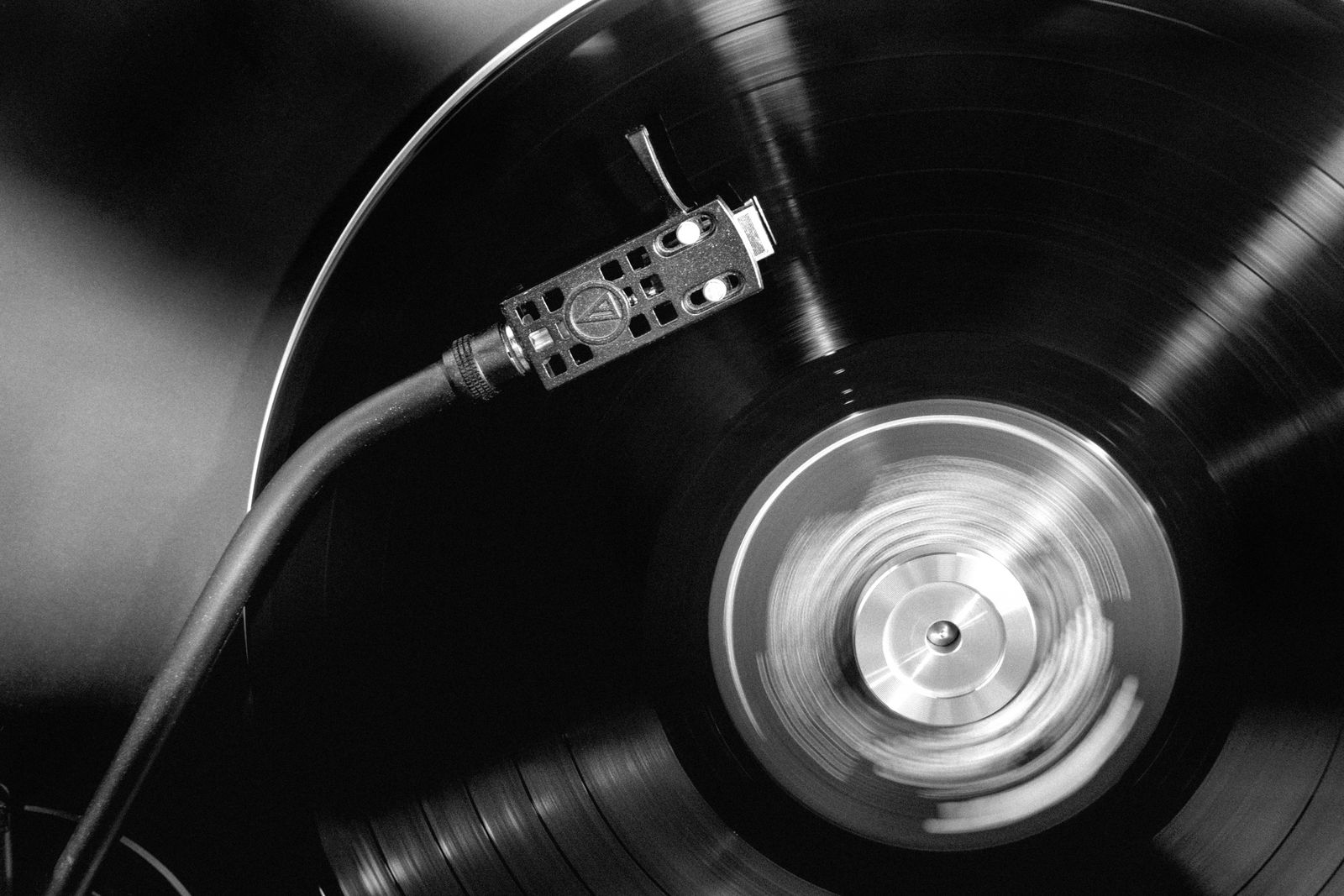 Affiche - Platine En Rotation