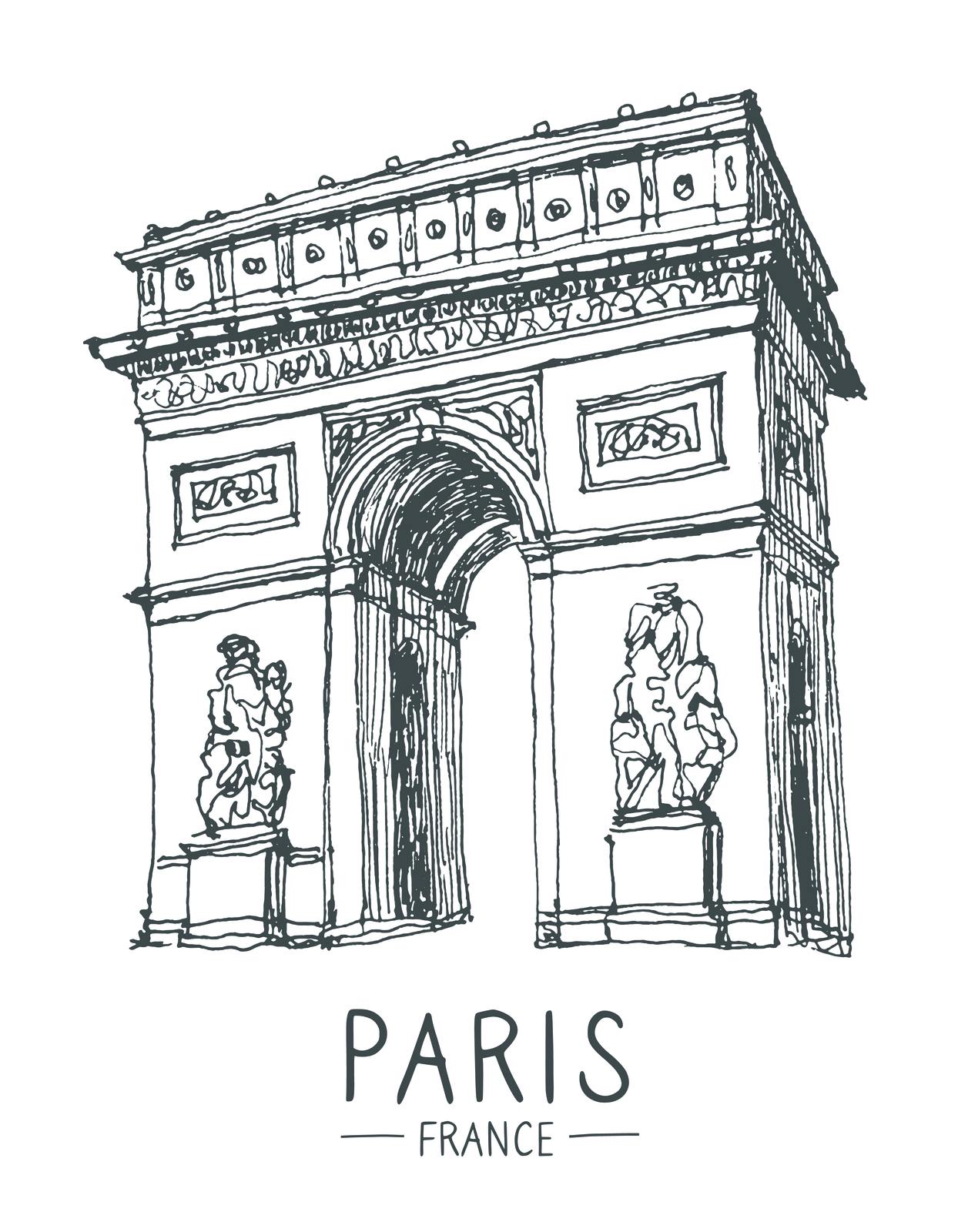 Affiche Murale Arc de Paris
