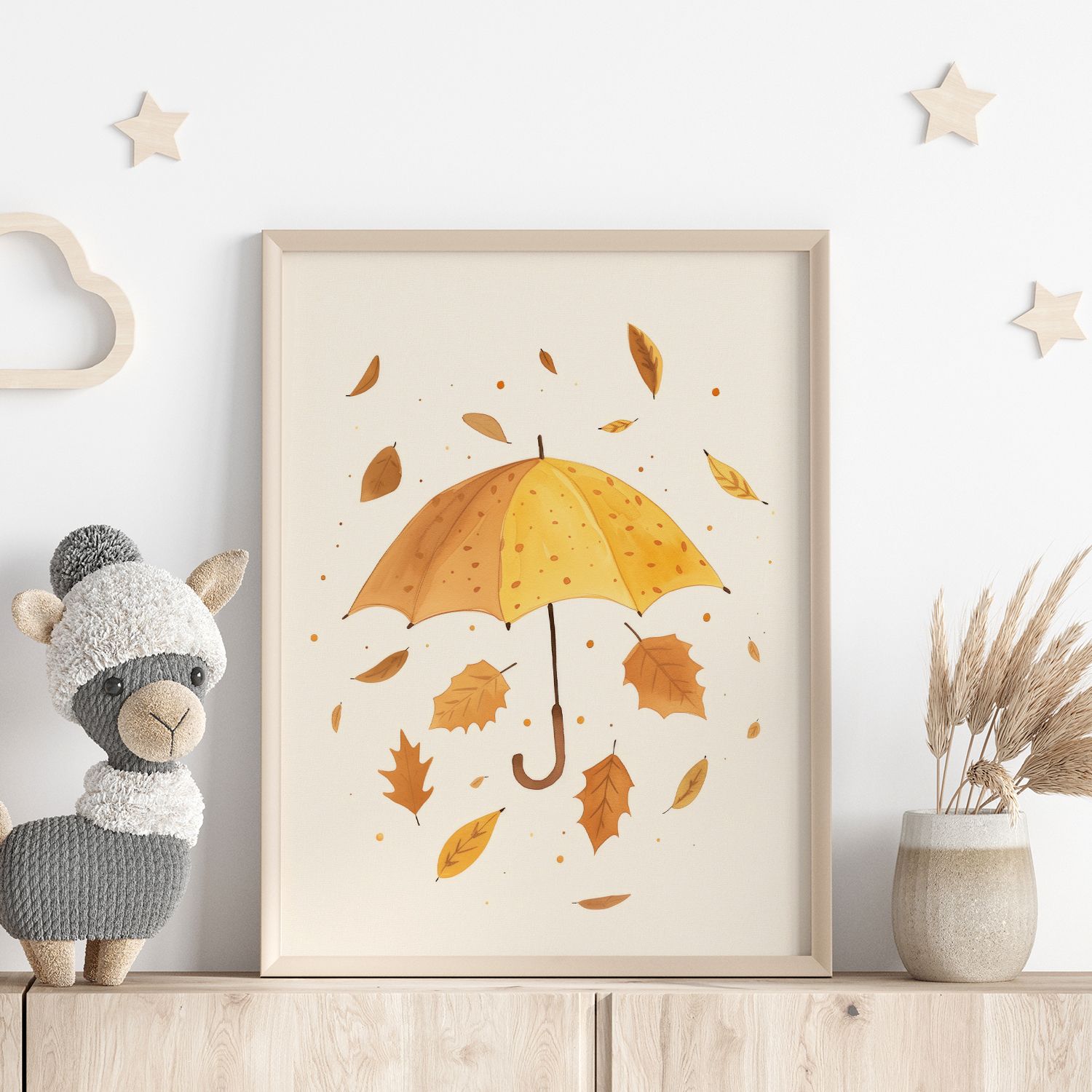 Affiche - Parapluie d'Automne