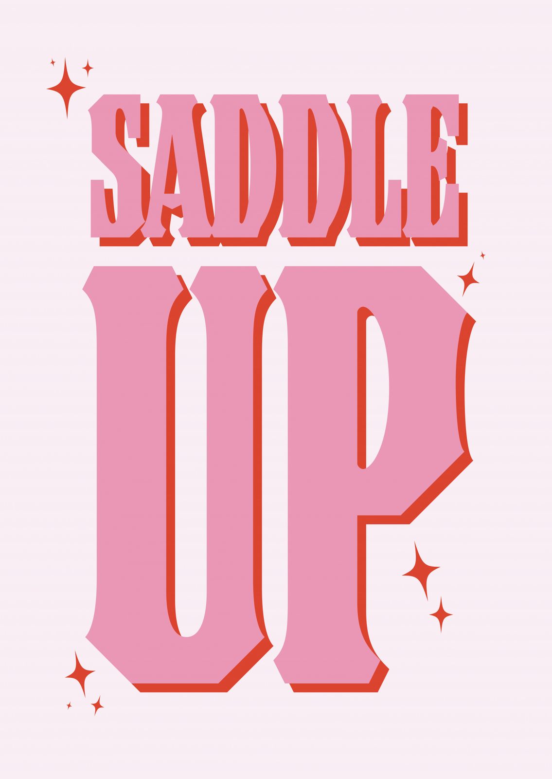 Affiche - Saddle Up