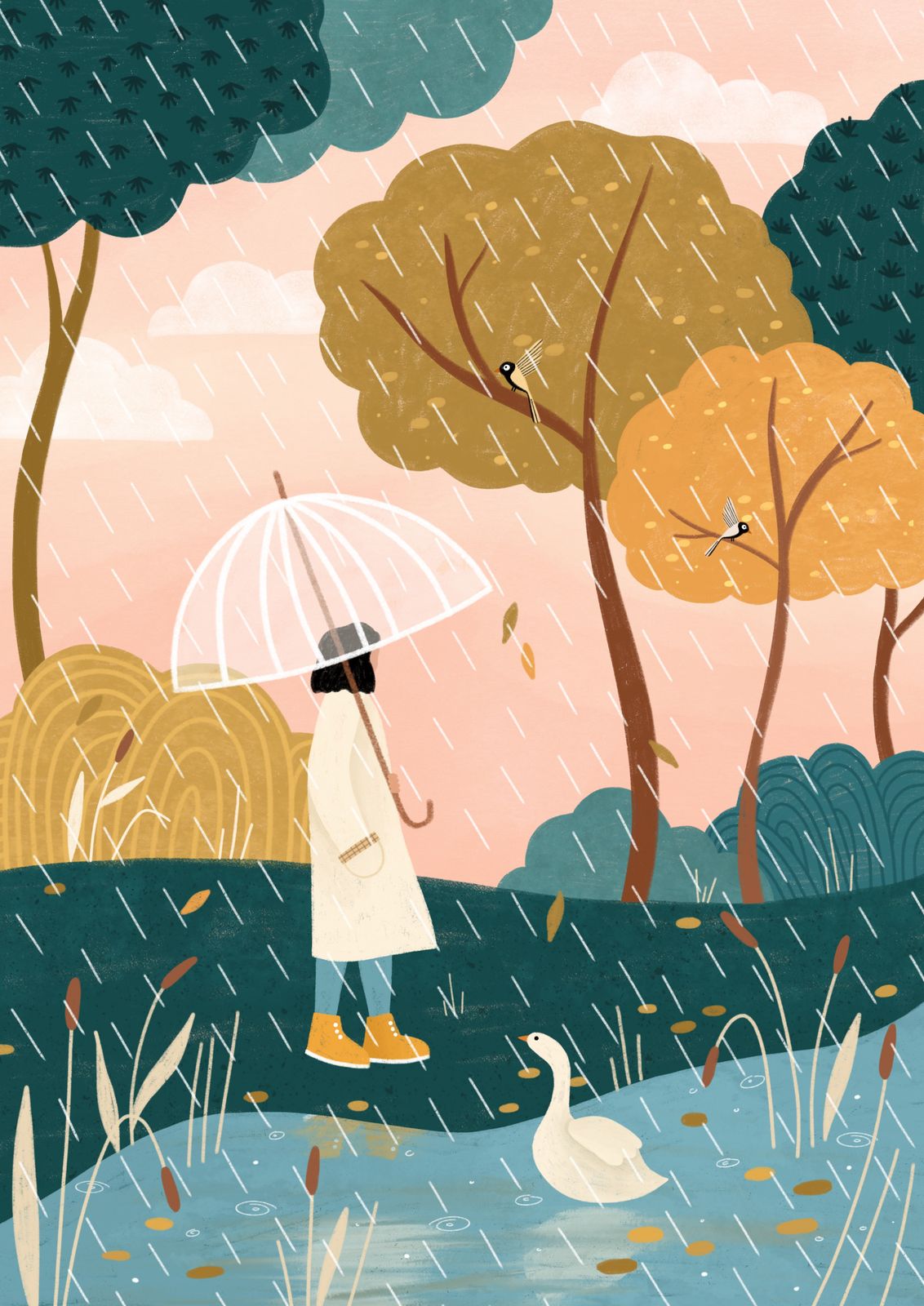 Affiche - Promenade Pluvieuse en Nature