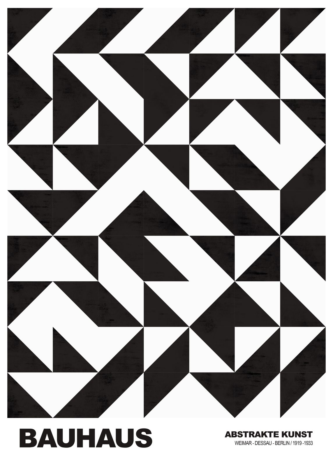 Affiche - Bauhaus Abstrakte Kunst