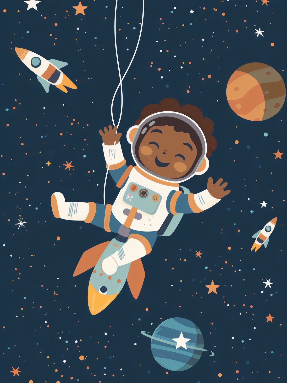 Poster - Aventures spatiales