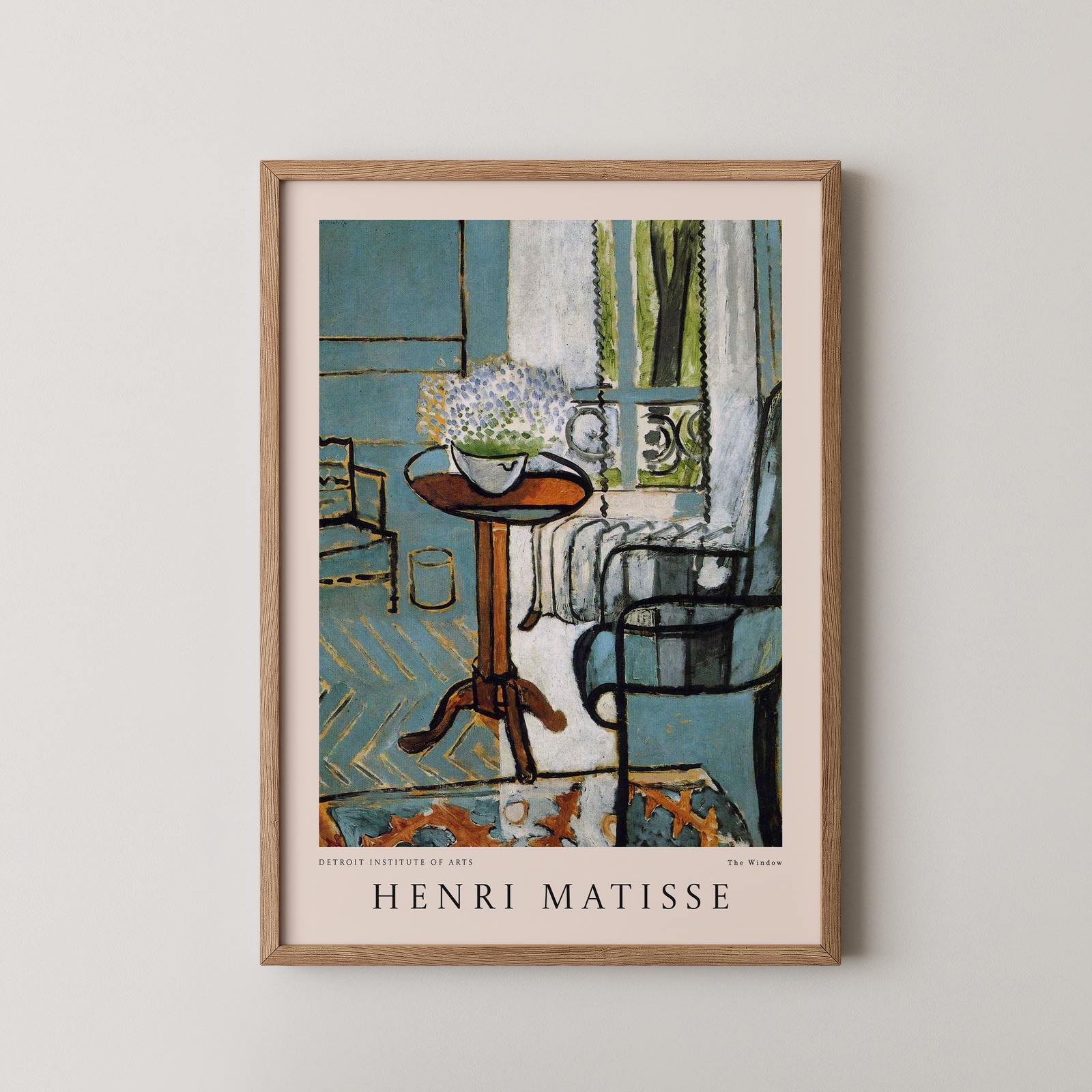 Affiche - La Fenêtre par Henri Matisse