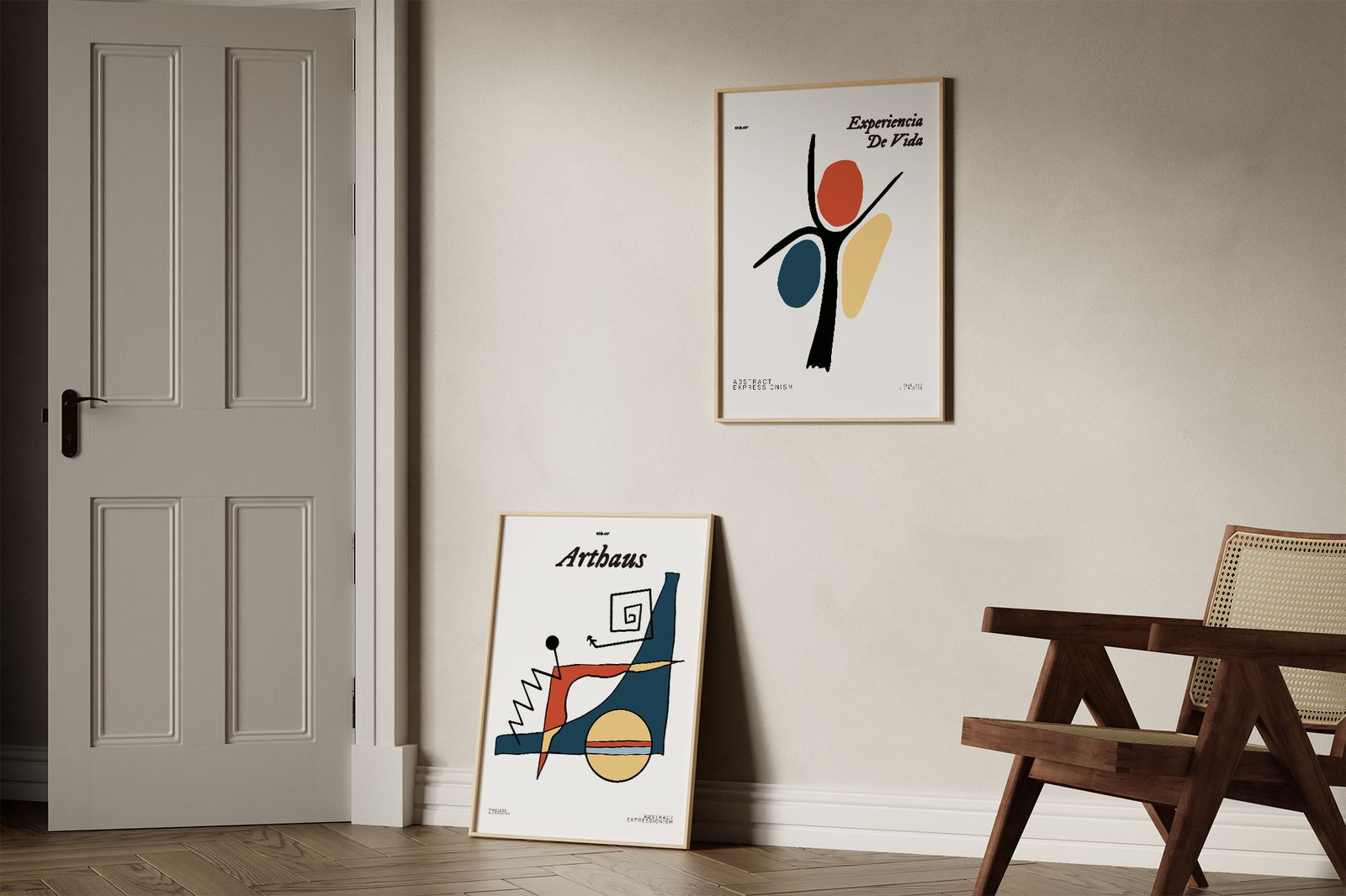 Poster - Expressionnisme Abstrait Lot de 2