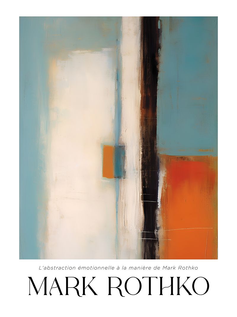 Poster - Mark Rothko Abstraction