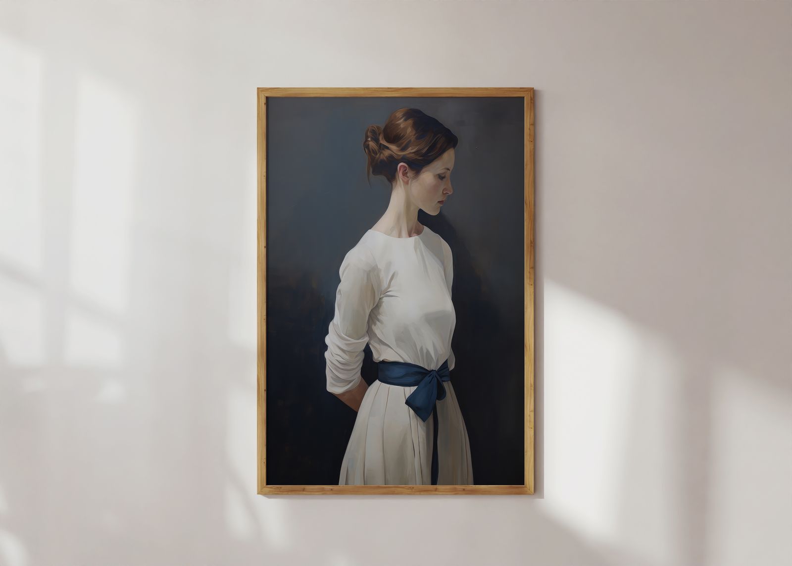 Affiche - Portrait de Femme Élégante