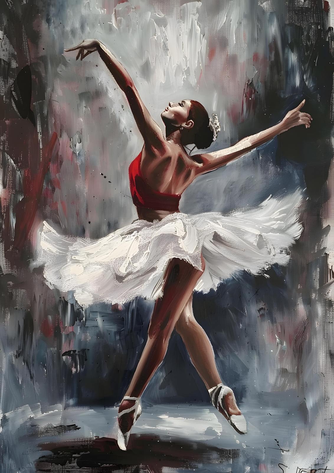 Affiche - Danse Ballerine