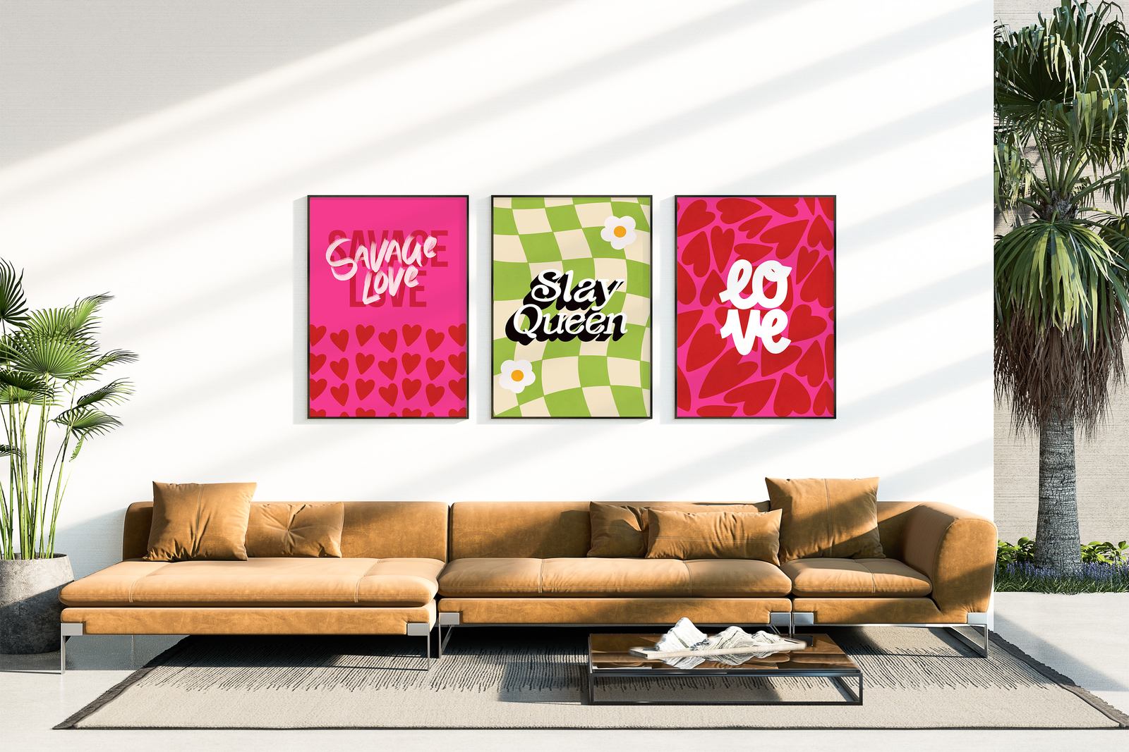 Affiche - Slay Queen et Love Set de 3