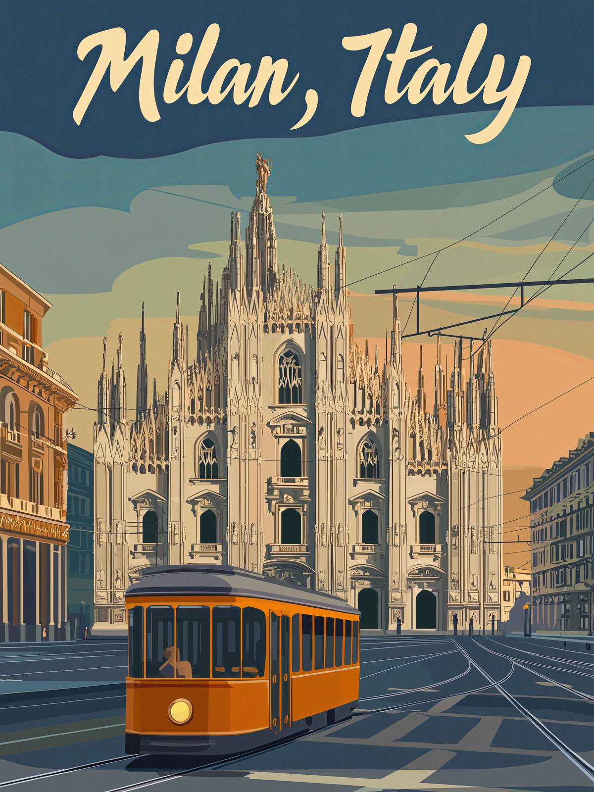 Affiche - Milan, Italie