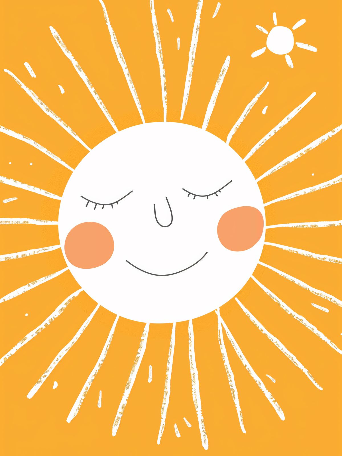 Affiche - Design Soleil Heureux