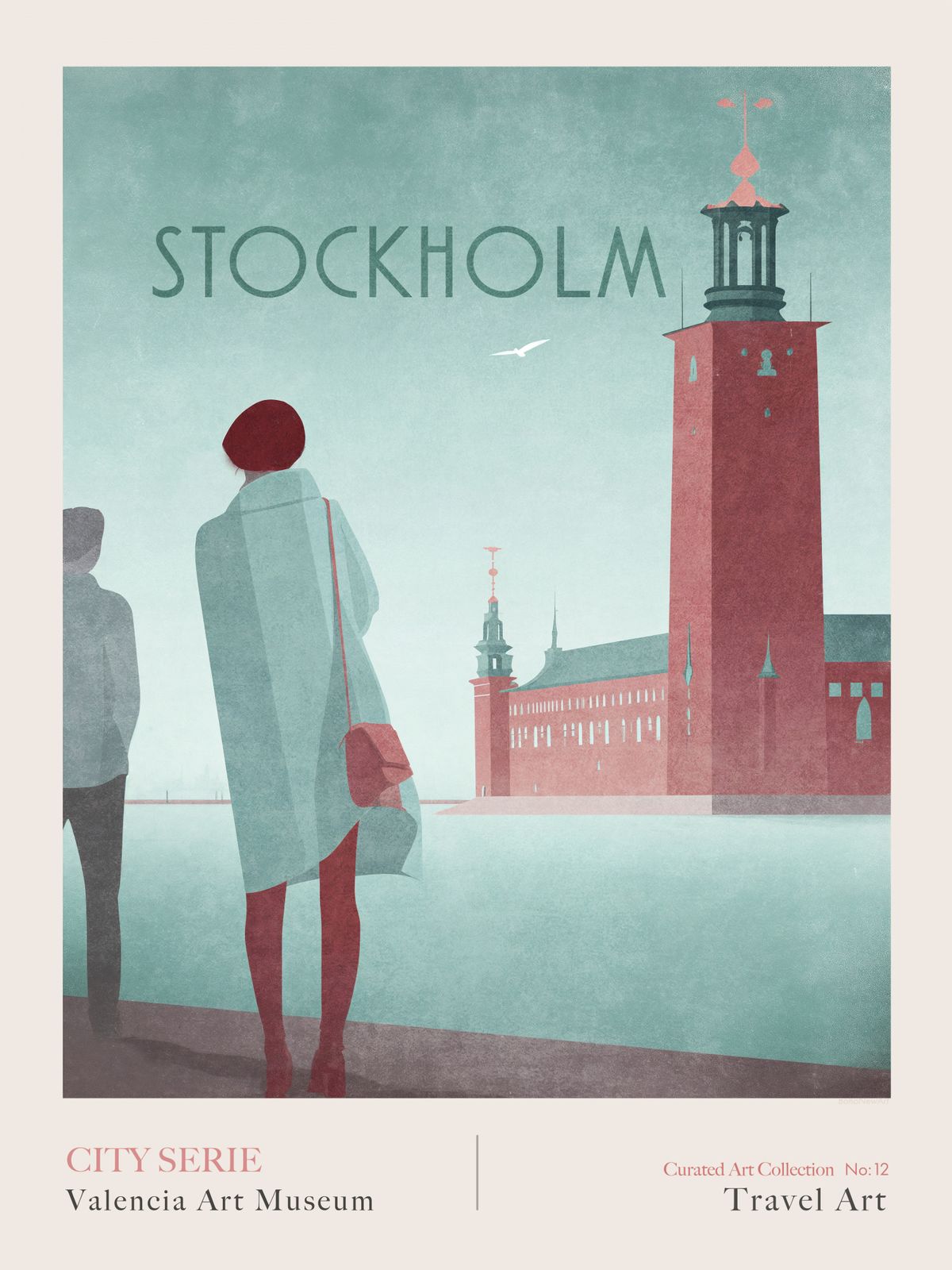 Affiche - Série Ville de Stockholm