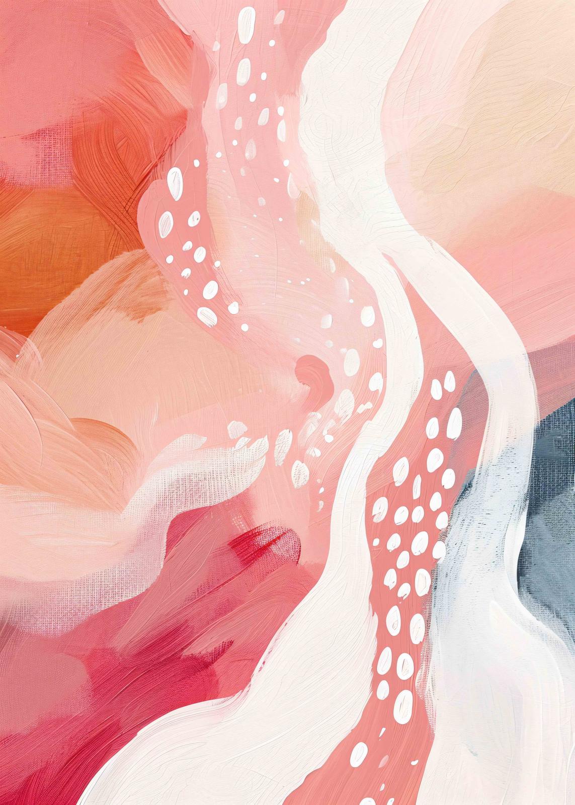 Affiche - Flux Abstrait
