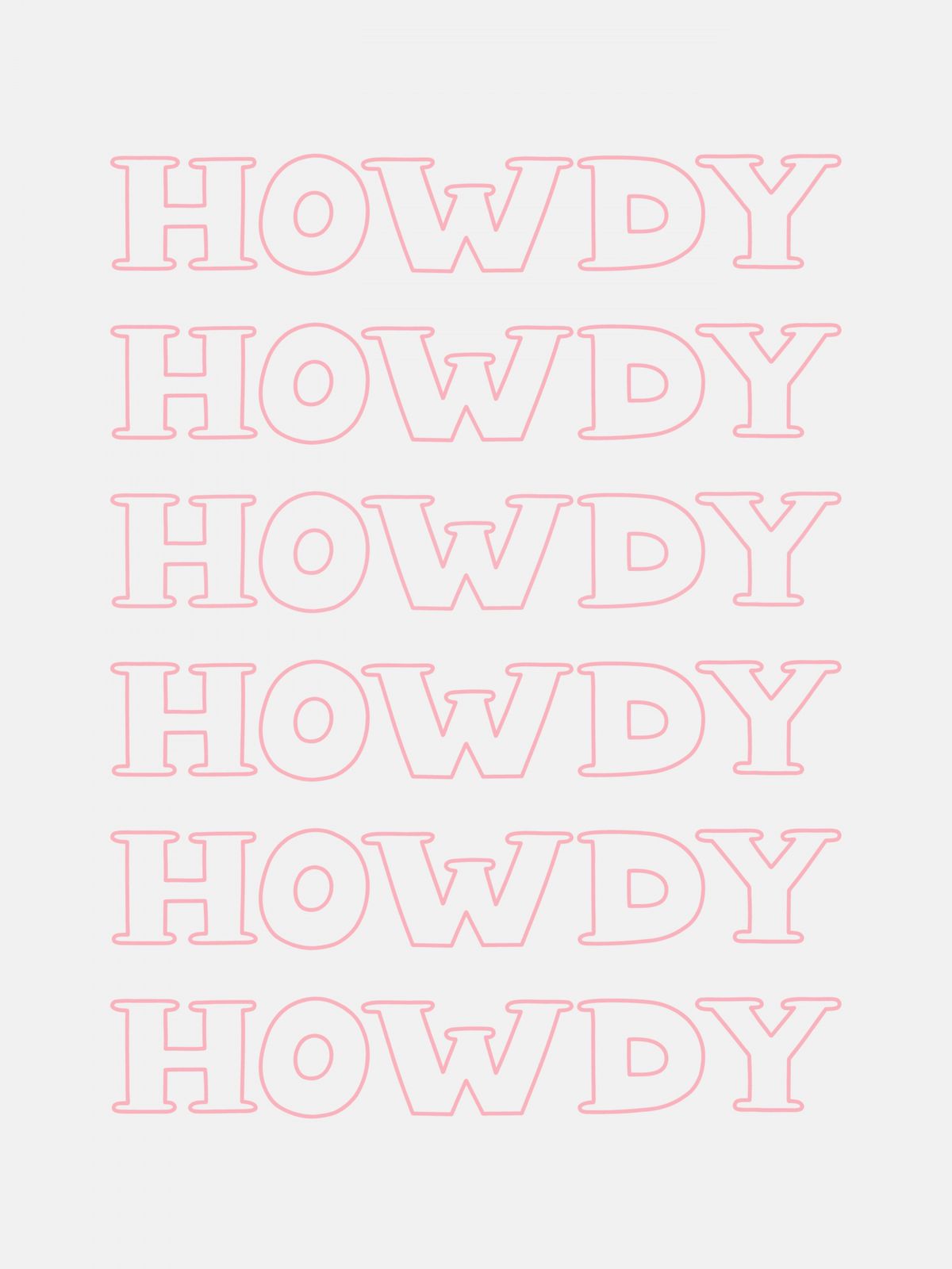 Affiche - Design Howdy