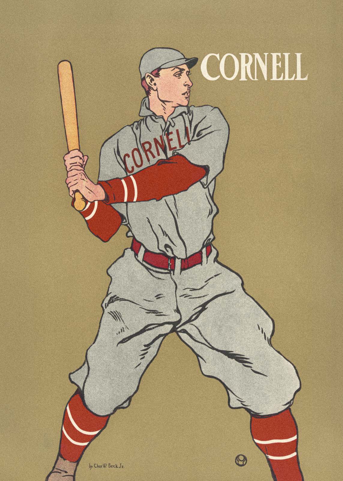 Affiche - Cornell Baseball par Beck
