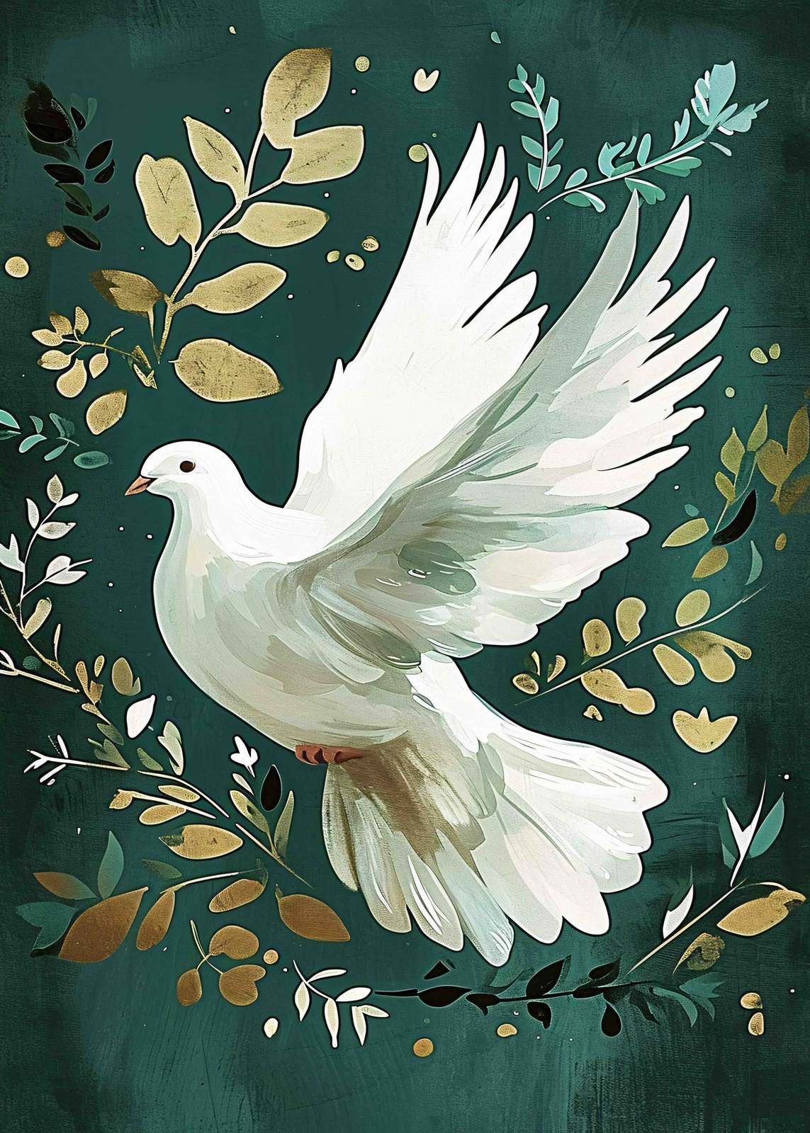Poster - Colombe Paisible