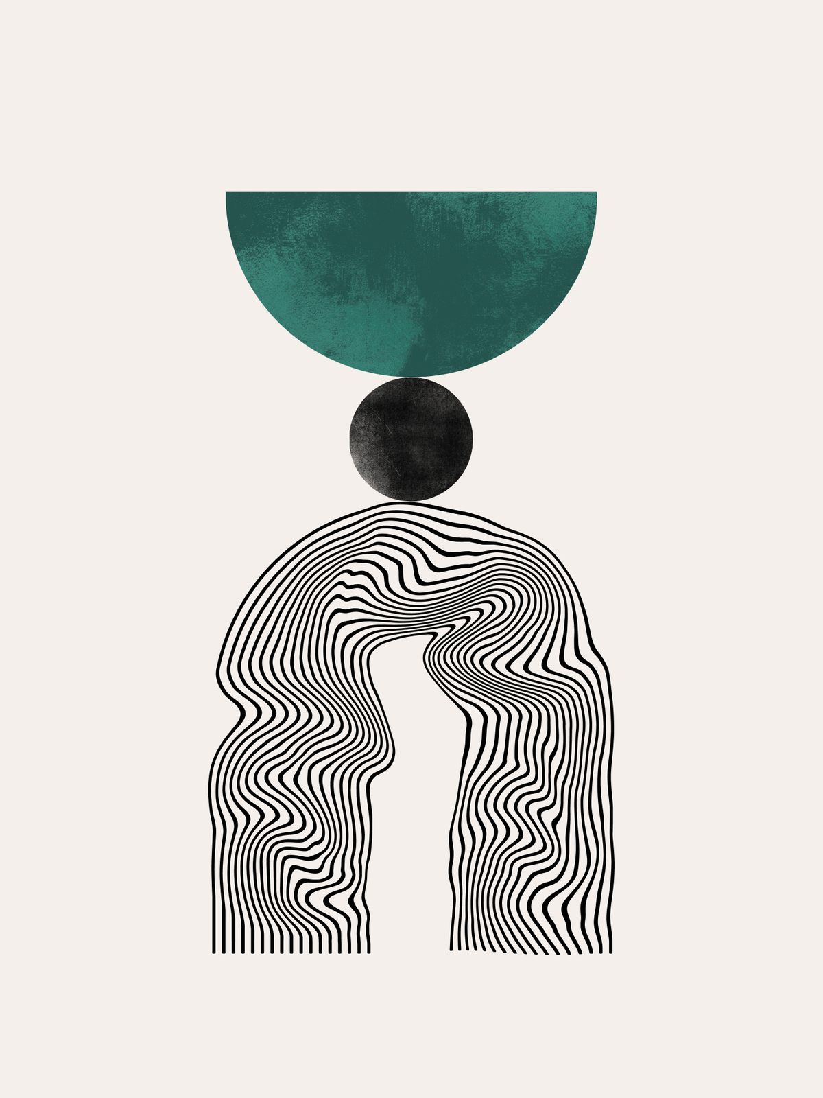 Affiche - Art Moderne Abstrait