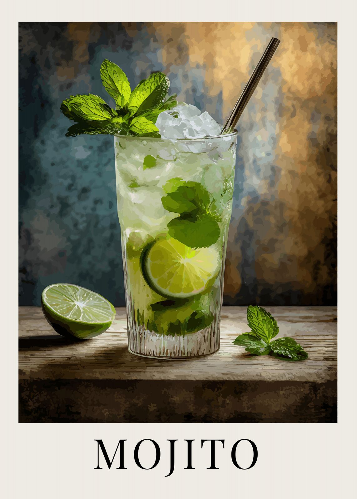 Affiche - Boisson Mojito
