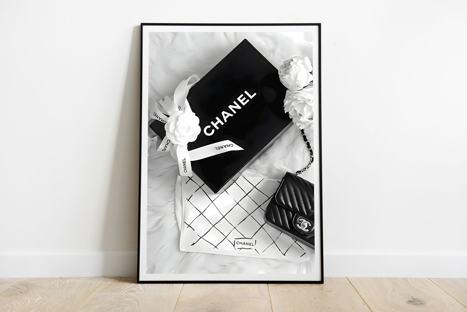 Affiche - Boîte et Sac Chanel