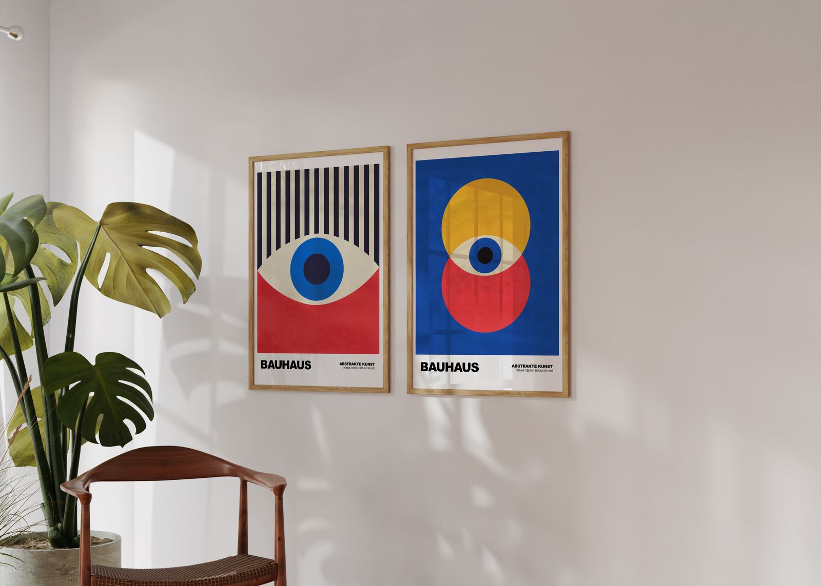 Affiche - Collection d'art Bauhaus / Set de 2