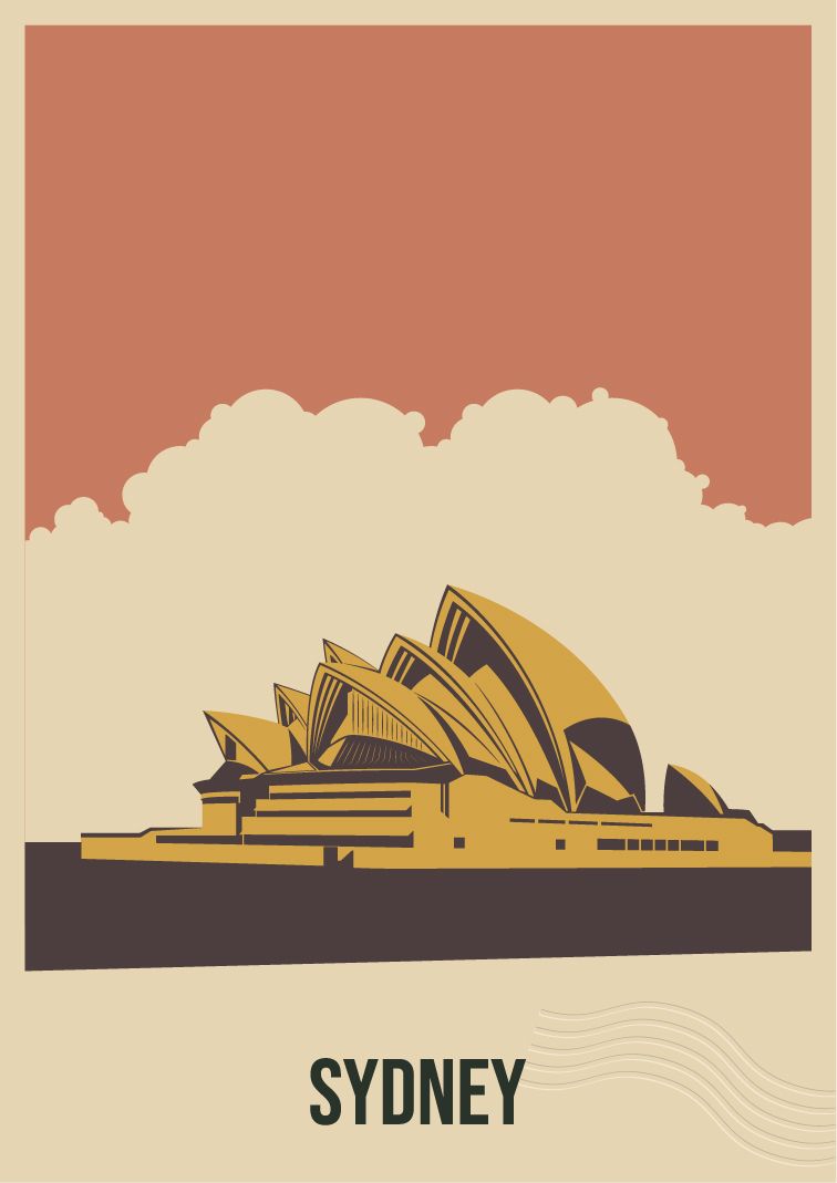 Affiche Sydney Opera House