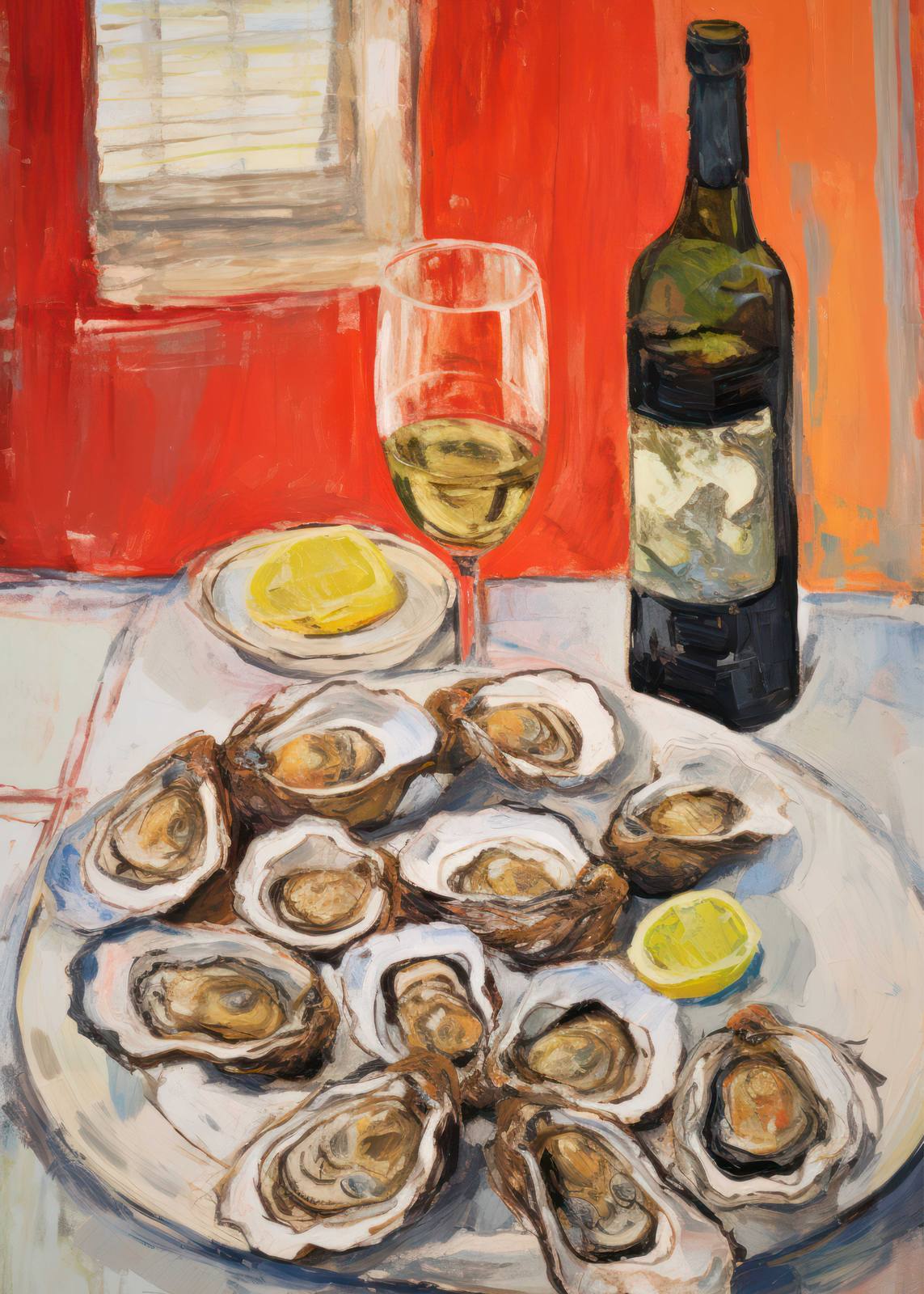 Affiche - Nature Morte avec Vin