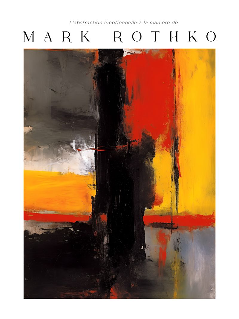 Affiche - Tableau de Mark Rothko