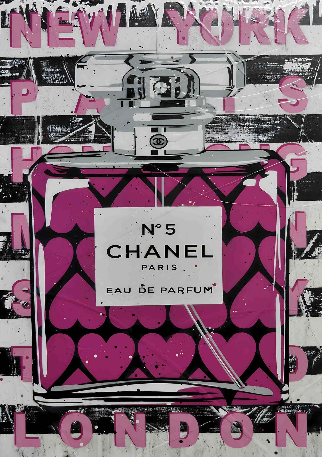 Affiche - Chanel No.5 Œuvre d'art
