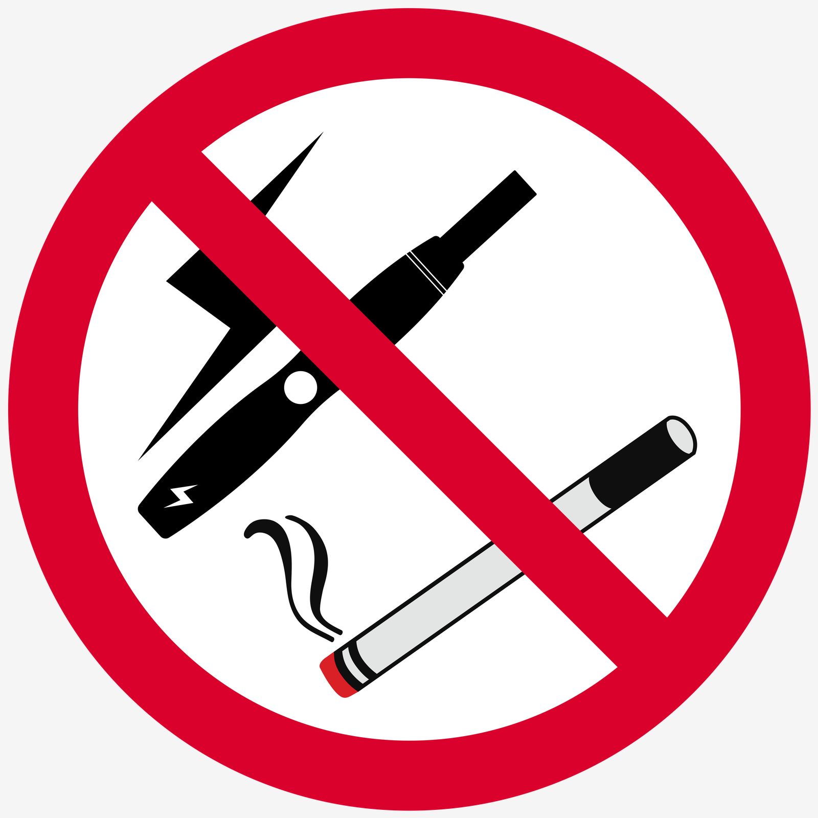 Sticker - Pas de fumer ou de vapoter
