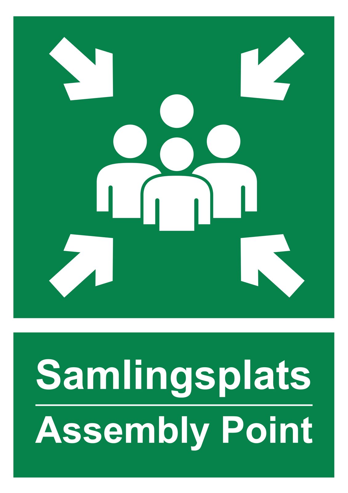 Autocollant - Point de rassemblement