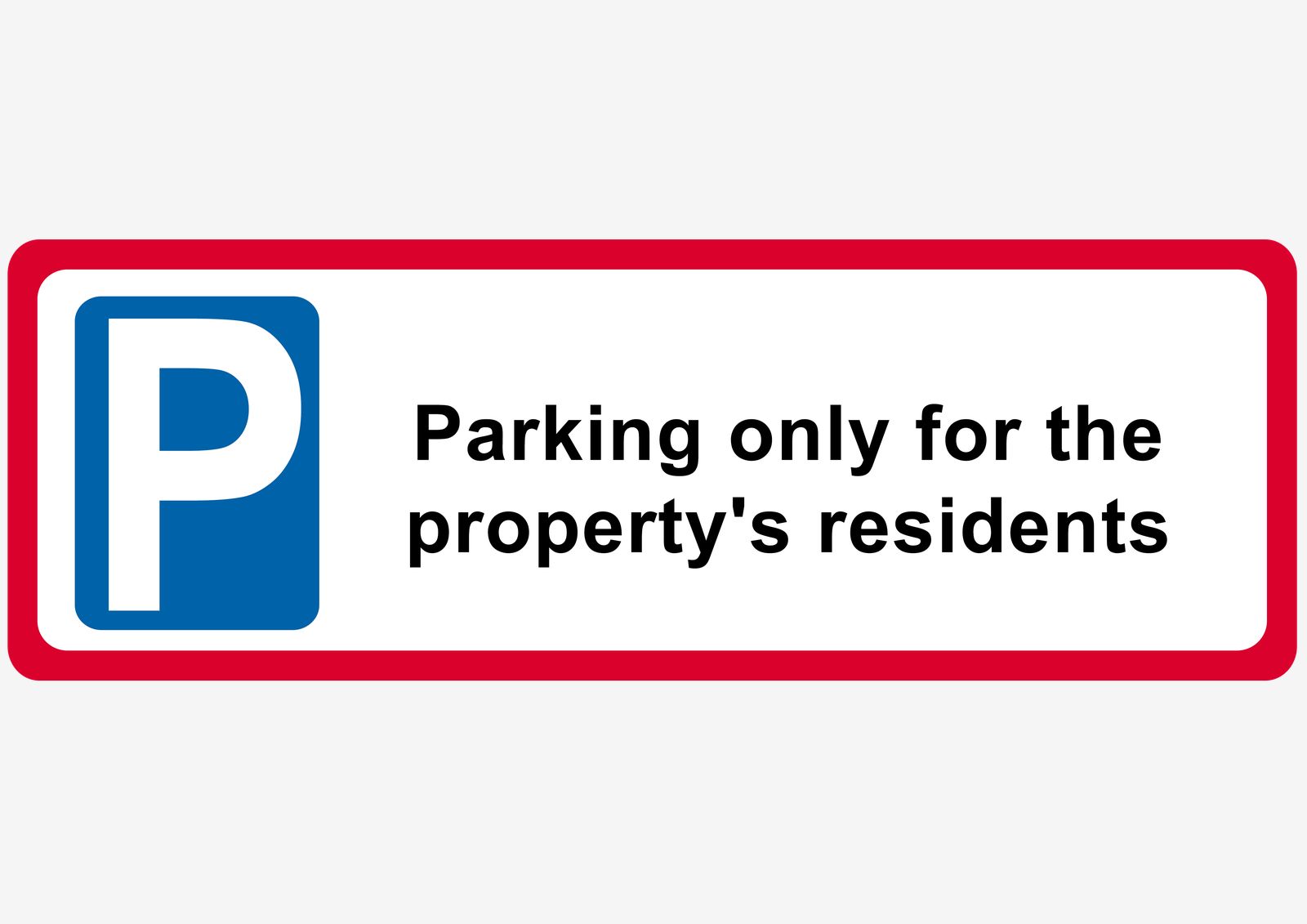 Sticker - Stationnement Réservé aux Résidents