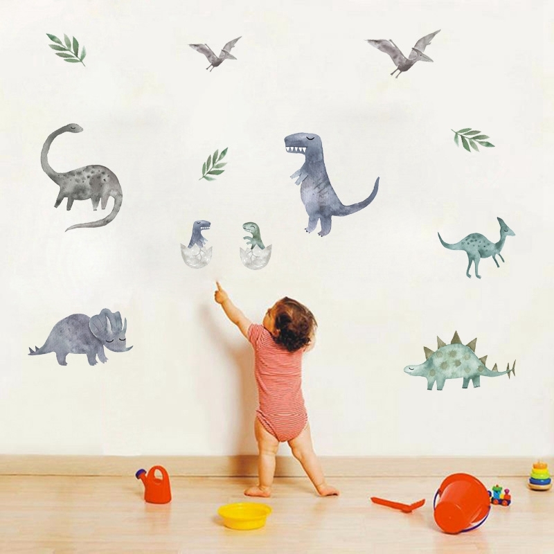 Sticker mural - Dinosaures nordiques